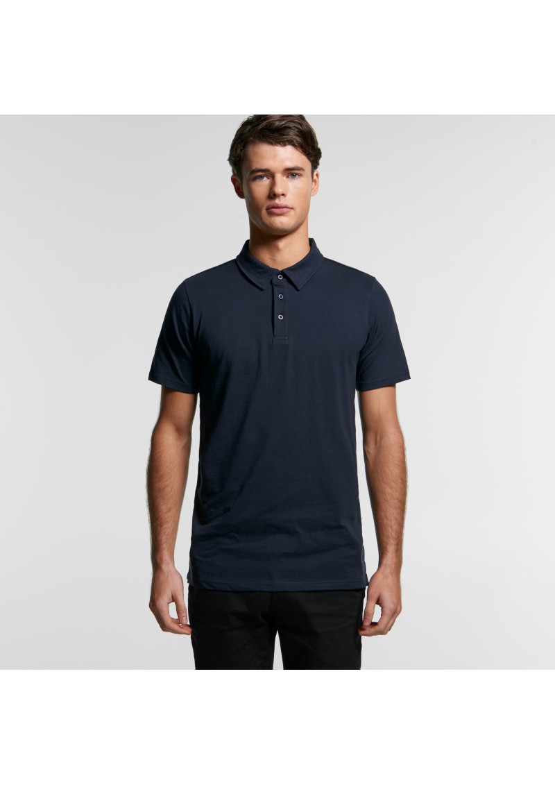 AS Colour Mens Chad Black Polo