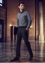 70716R - Mens Slim Fit Flat Front Pant Regular