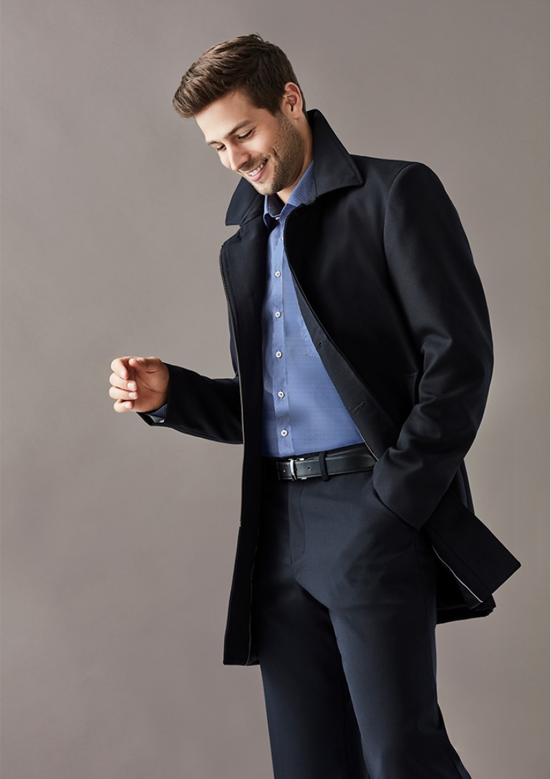 83830 - Mens Lined Car Coat