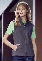 J830L - Ladies APEX Economy Priced Lightweight Softshell Vest
