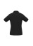 Ladies Ice Cotton Black Polo