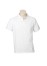 Mens Neon Slim Fit White Polo