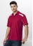P244MS - Mens United 100% BIZCOOL Contrast Shoulder Polo