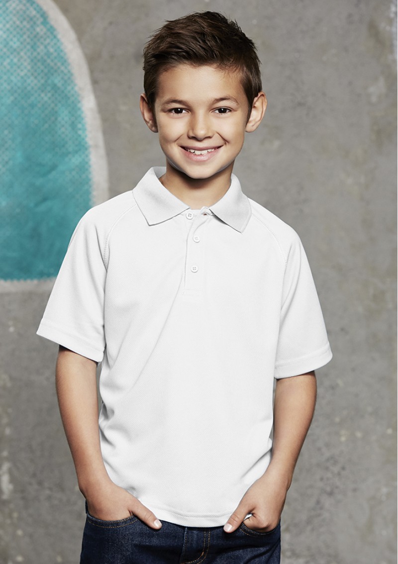 P300KS - Kids Sprint BIZCOOL Mesh Polo