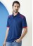 P900MS - Mens Galaxy Hexagonal Print 100% BIZCOOL Polo