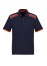 P900MS - Mens Galaxy Hexagonal Print 100% BIZCOOL Polo