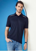 Mens Sonar Black Polo