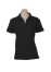 Ladies Oceana Black Polo