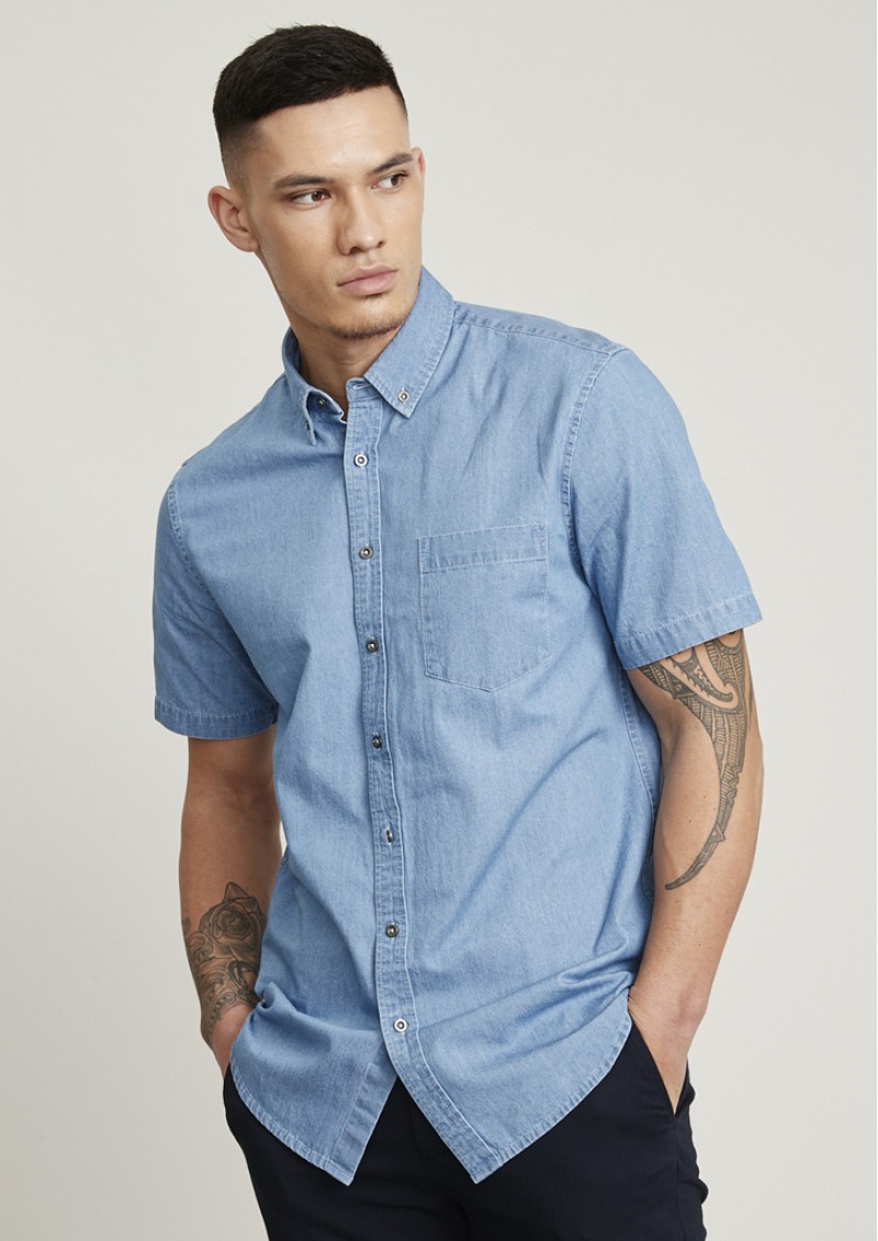 S017MS - Indie Mens Short Sleeve Shirt