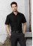 S312MS - Mens Preston Easy-Care Self Stripe Short Sleeve Shirt