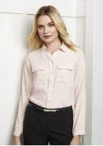 S626LL - Ladies Madison Mechanical Stretch, Long Sleeve Shirt