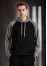 SW025M-Mens Hype Two Tone Hoodie