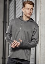 SW635M- Mens Sweat-Wicking Half-Zip Hoodie