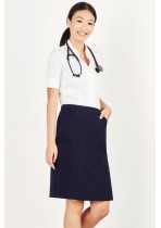CL956LS - Womens Comfort Waist Cargo Skirt