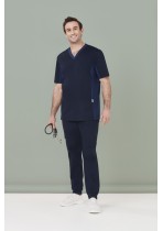 CSP042ML-Mens Riley Slim Leg Jogger Scrub Pant