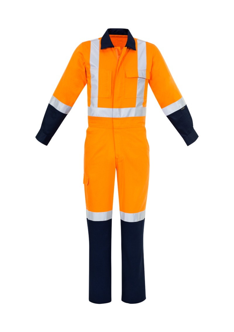 ZC606 - SYZMIK TTMC-W 100% Cotton Orange Overall