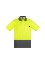 ZH415 - Men's Comfort Back Short Sleeve Polo