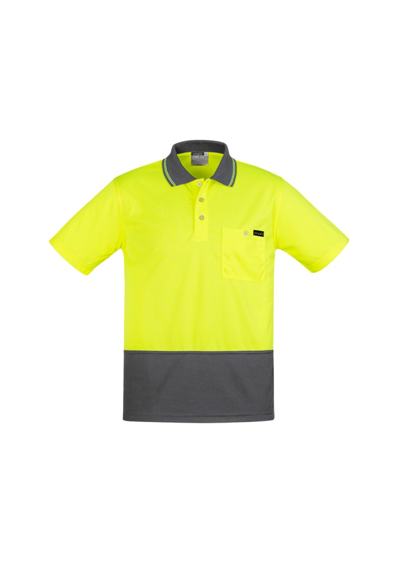 ZH415 - Men's Comfort Back Short Sleeve Polo
