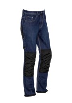 ZP508 - Mens Heavy Duty Cordura Stretch Denim Work Jeans