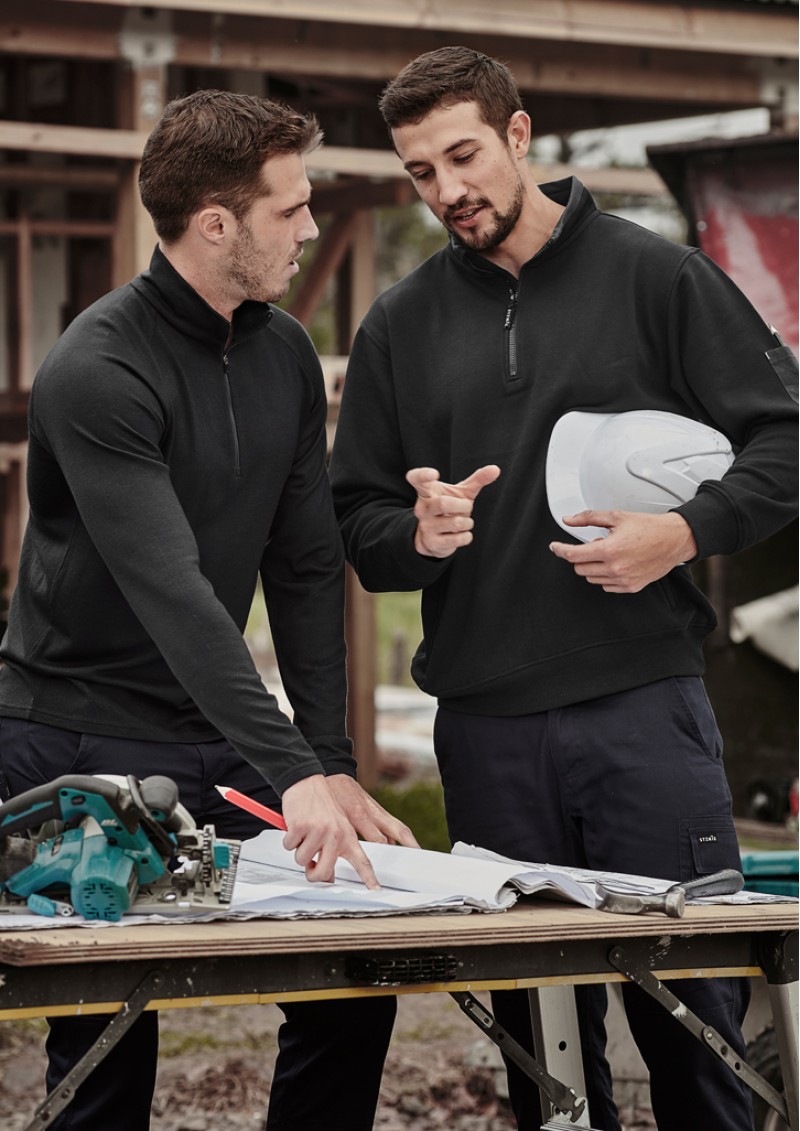 ZT766 - Men's Merino Mid-Layer Pullover