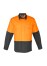 ZW128- SYZMIK Mens Rugged Cooling Hi Vis Spliced 100% Cotton Shirt