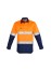 ZW550 - Mens Hi Vis Closed Front Taped Long Sleeve Shirt