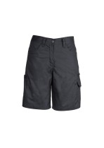 ZWL011 - Womens SYZMIK 100% Cotton Twill Plain Utility Short