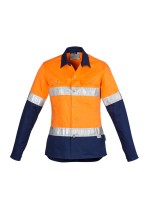 ZWL123 - Ladies Day/Night SYZMIK Hoop Taped Industrial Shirt