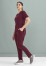 Womens Slim Leg Scrub Pant