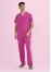CSP102UL - UNISEX PINK SCRUB PANT