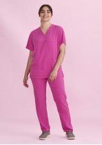 CSP102UL - UNISEX PINK SCRUB PANT