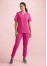 CSP241LL - WOMENS PINK JOGGER SCRUB PANT