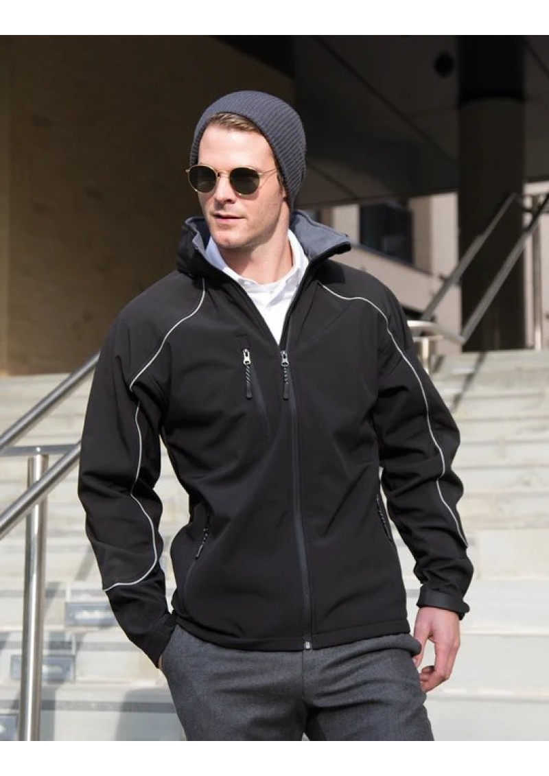 Result Adult Ice Fell Hooded Softshell Jacket