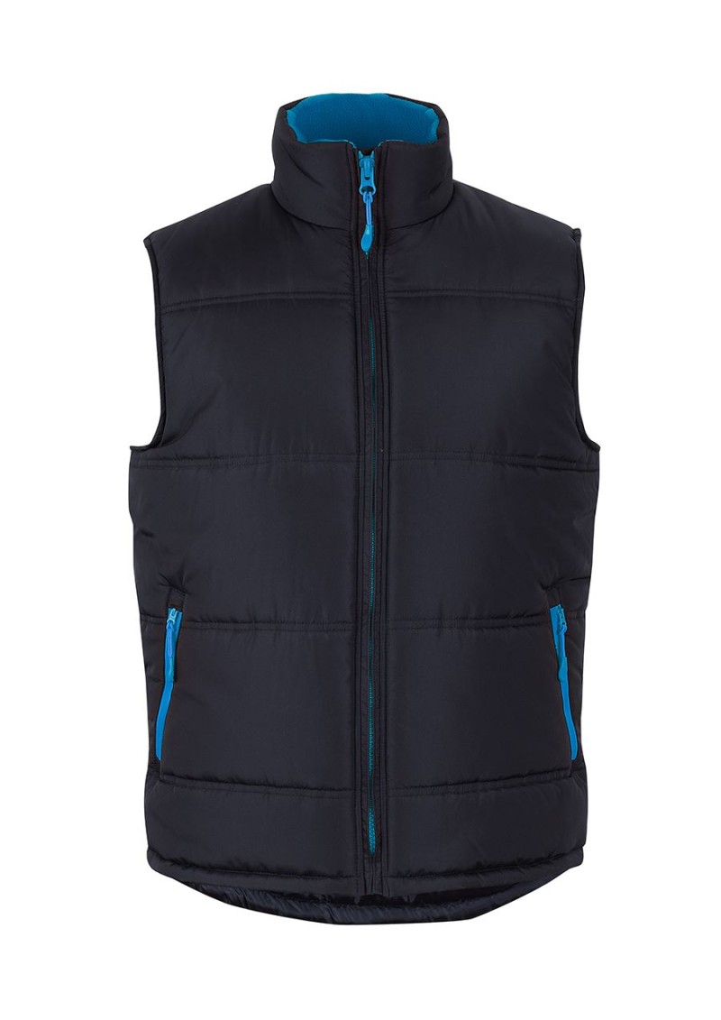 JB's Wear Puffer Contrast Vest
