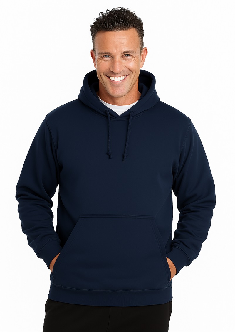 ADULTS FLEECY LEAVERS HOODIE
