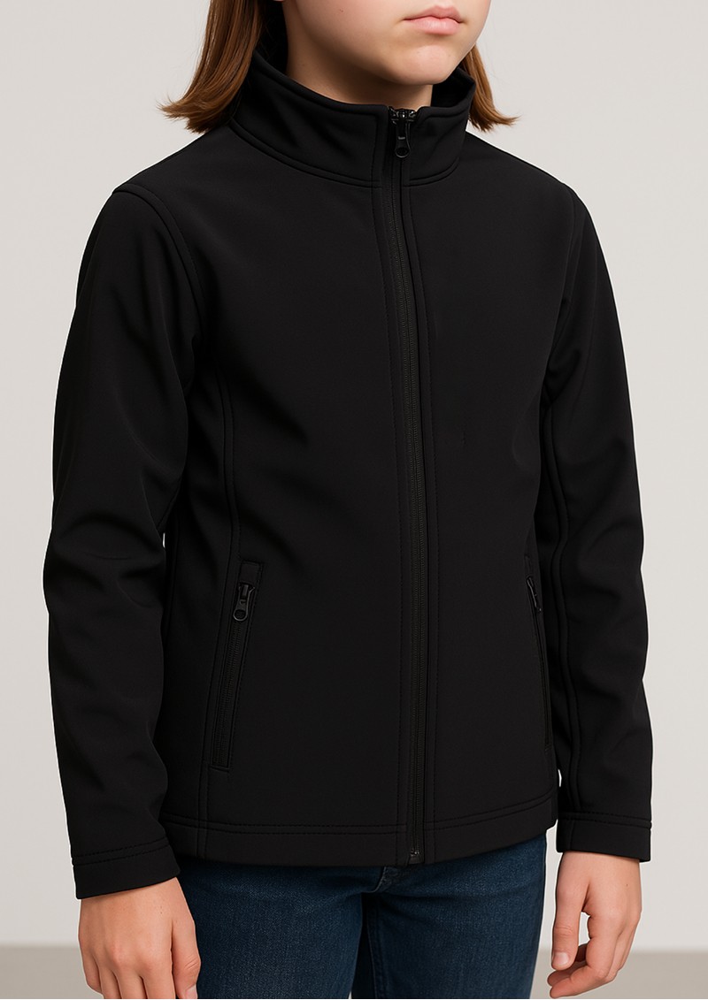 KIDS PDM WATER RESISTANT SOFTSHELL JACKET