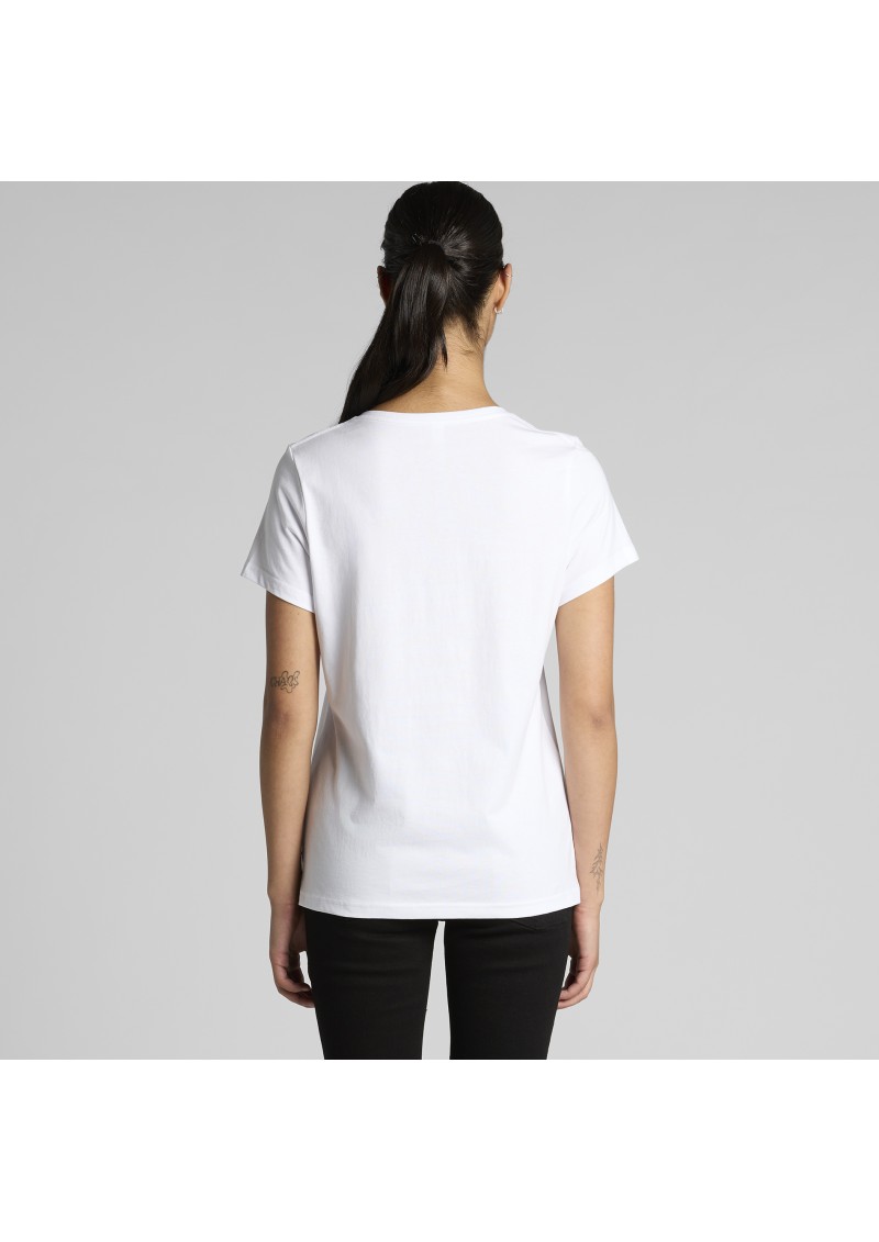 AS Colour Women's Maple V Neck Tee - 4023