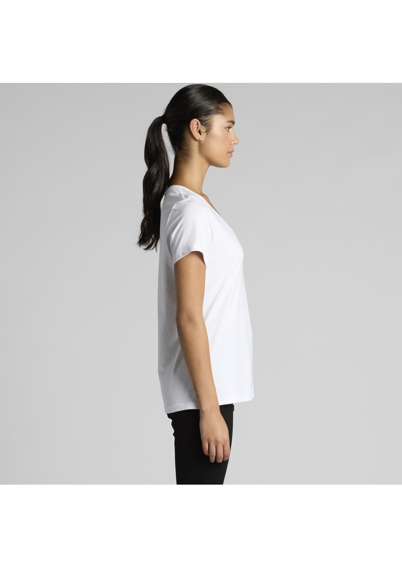 AS Colour Women's Maple V Neck Tee - 4023
