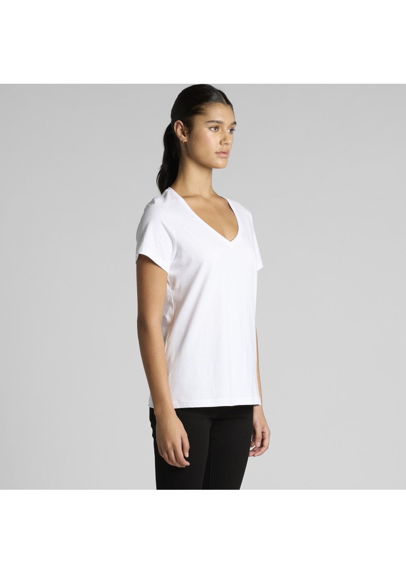 AS Colour Women's Maple V Neck Tee - 4023