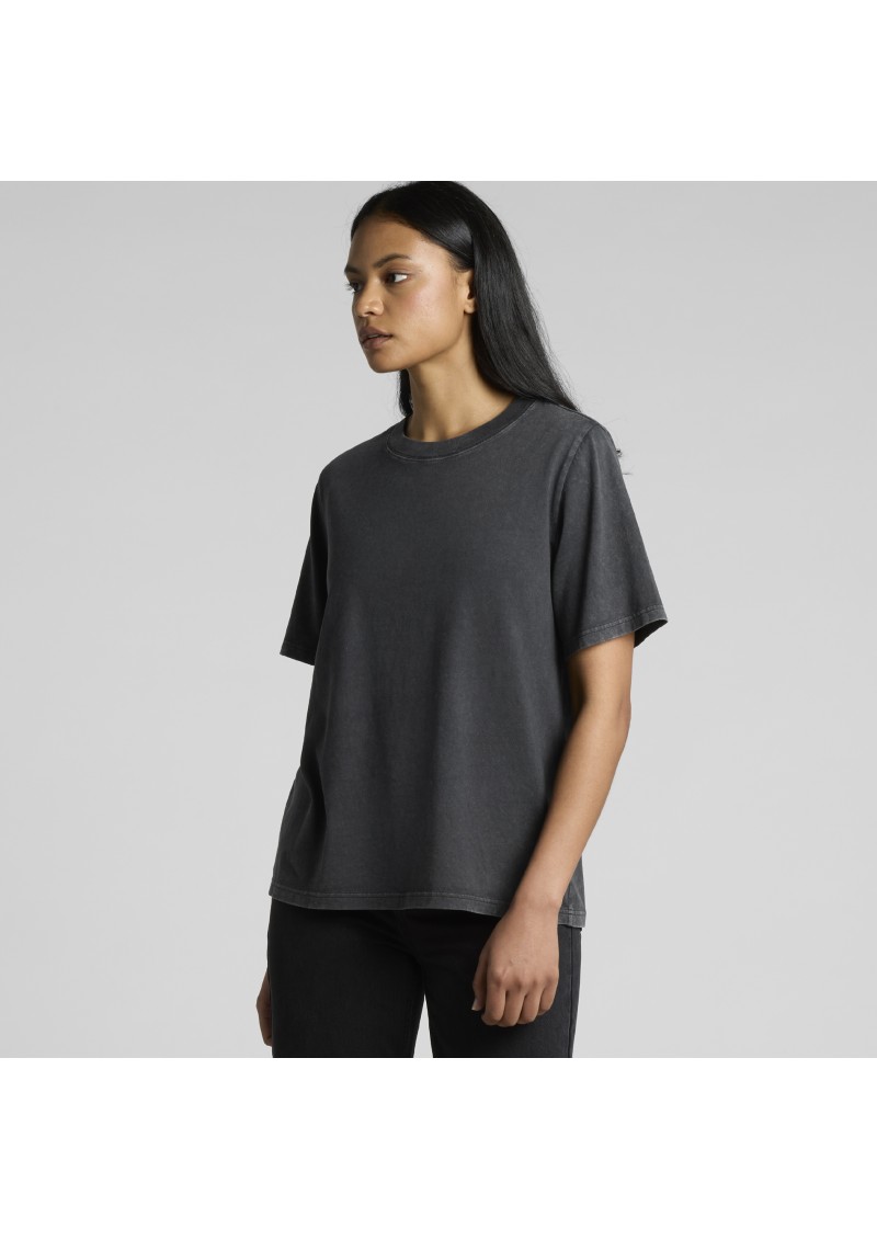 AS Colour Womens Stone Wash Heavy Tee - 4085