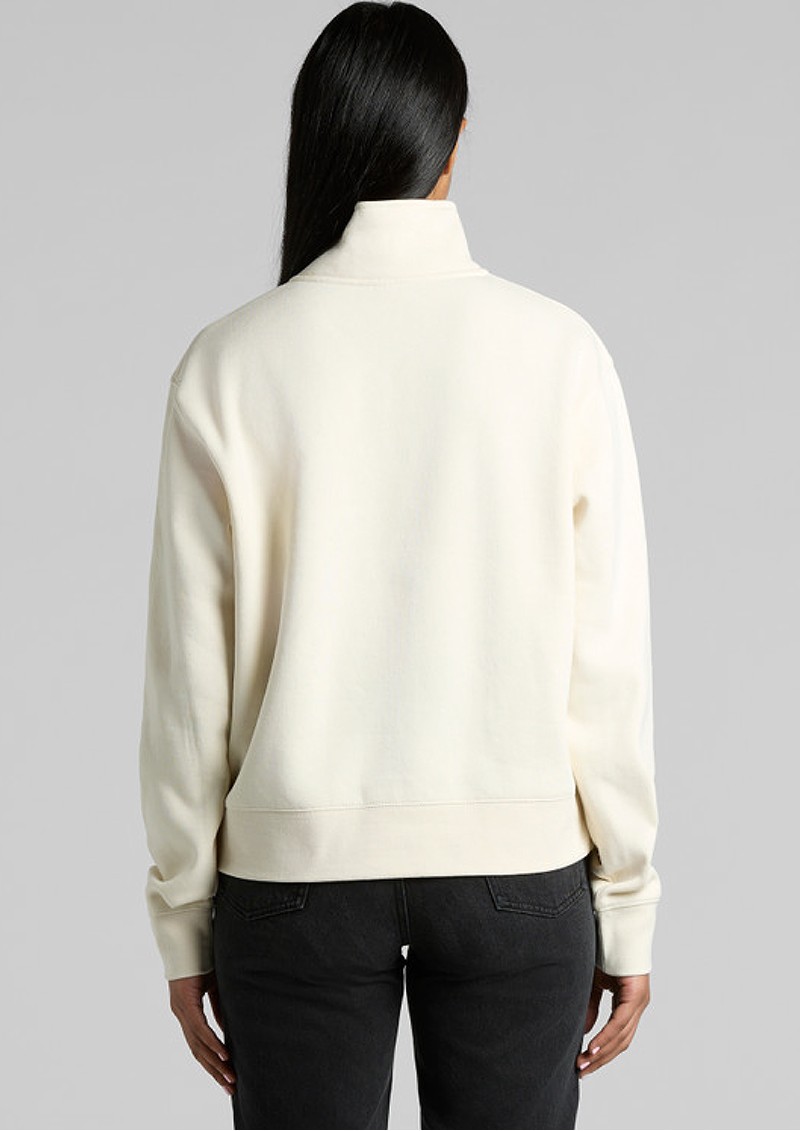 AS Colour Womens Stencil Half Zip Crew - 4125