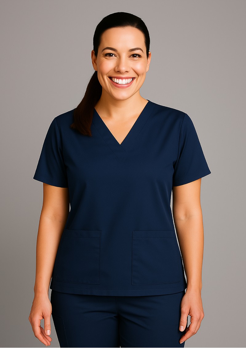 LADIES SCRUB TOP