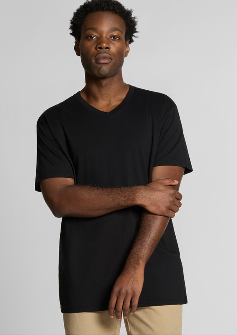 AS Colour Mens Staple V Neck Tee - 5001V
