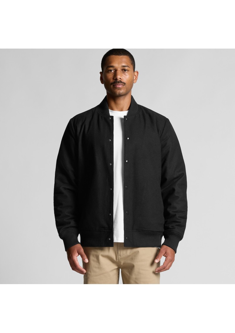 MENS FELT BOMBER JACKET
