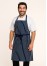 BIB APRON NAVY/WHITE-SMALL