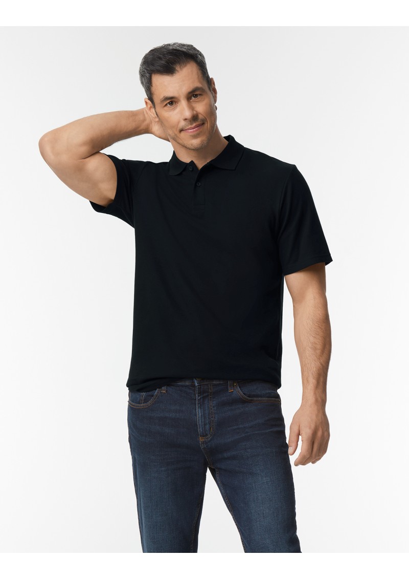 64800-Gildan Softstyle Adult Double Pique Polo