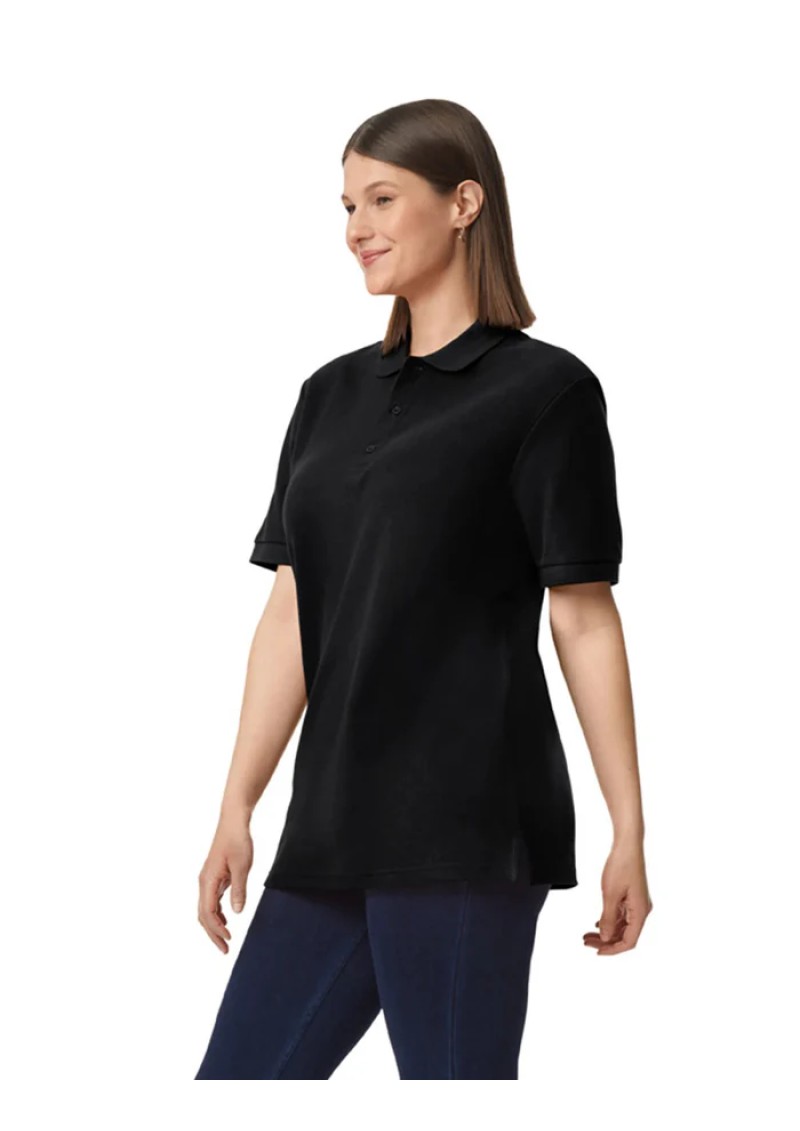 64800L-Gildan Softstyle Ladies' Double Pique Polo