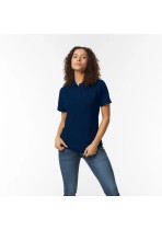 64800L-Gildan Softstyle Ladies' Double Pique Polo