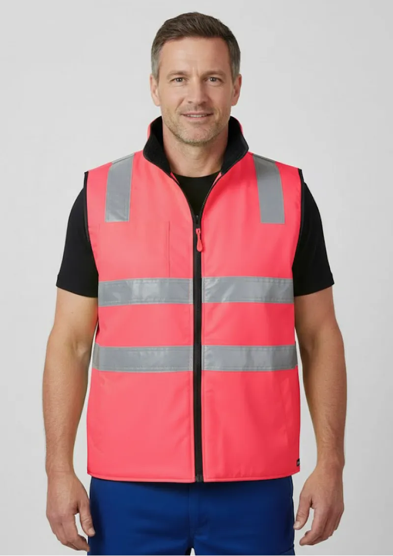 HI VIS (D+N) REV VEST