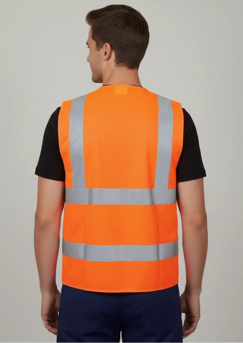 HI VIS ZIP (D+N) TTMC-W VEST